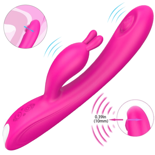 Candy Knocking Coelho Vibrador Adulto Luxo