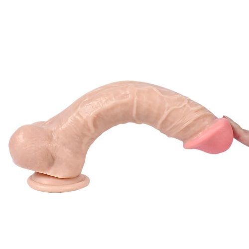 Climax Ultra Realista Ventosa Dildo (24,5cm x 4,8cm) Adulto Luxo