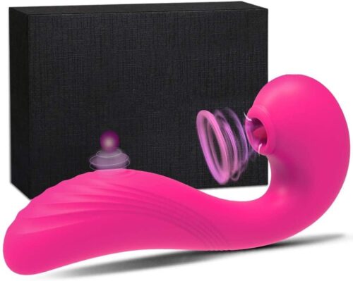 Eco 3 em 1 Chupar Clitoral &Lamber Vibrador Adulto Luxo