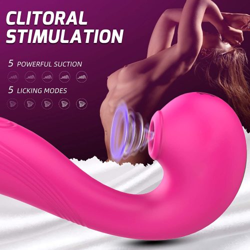 Echo 3 in 1 Clitoral Sucking & Licking Vibrator Adult Luxury