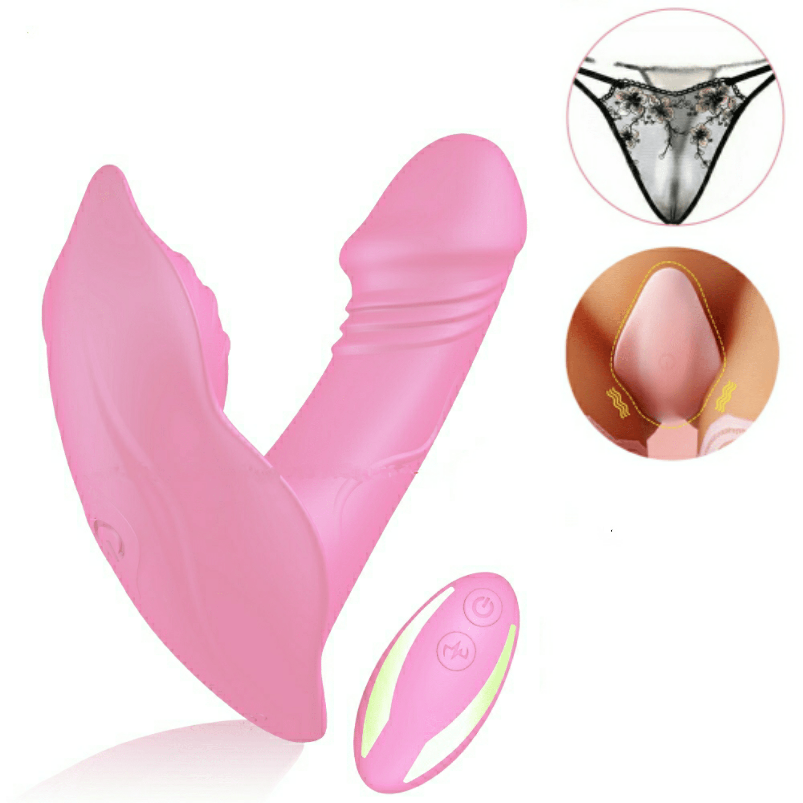 Featured Products Slider Product Image - Exotic Couples Panty Vibe (Pink)