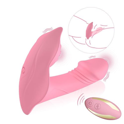 Casais Exóticos Panty Vibe calcinha Vibrador (Rosa) Adulto Luxo