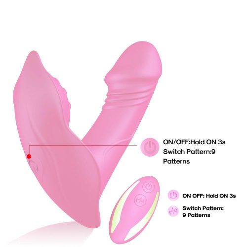 Casais Exóticos Panty Vibe calcinha Vibrador (Rosa) Adulto Luxo