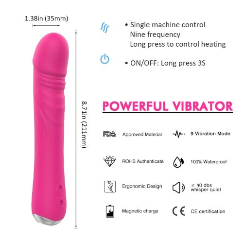 Forever Young Aquecimento G- Spot Vibrador Tamanho De Vibradores Adulto Luxo