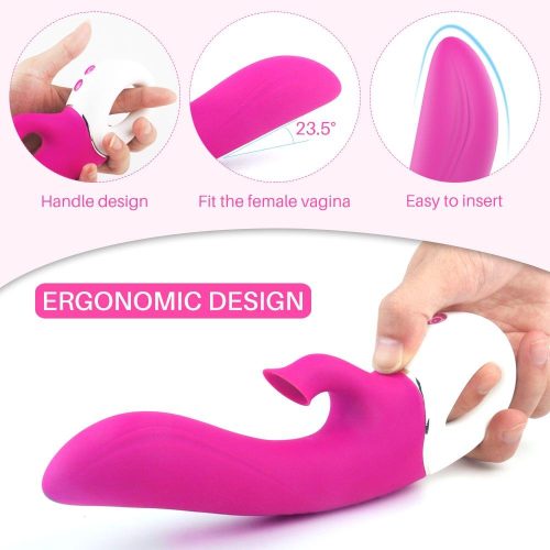 G Kiss: Vibrador de Sucção de Ar de Prazer Adulto Luxo