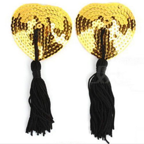 Coração Tassel Nipple Pasties Adulto Luxo