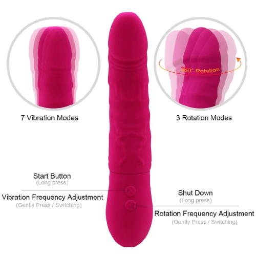 Rei Amor Guerreiro® Vibrador Adulto Luxo