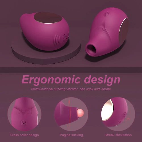 Vibrador 2 em 1 Odyssey Bio Air Vibe® Rosa Design Ergonômico Adulto Luxo