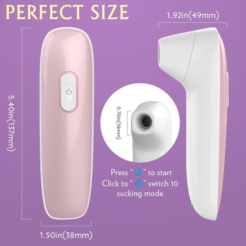 Bio-Air Satisfyer (Rosa) pulsante e vibrador a vácuo Adulto Luxo