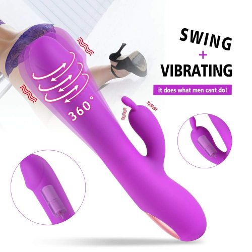 Swing Vibrador de coelho recarregável Adulto Luxo