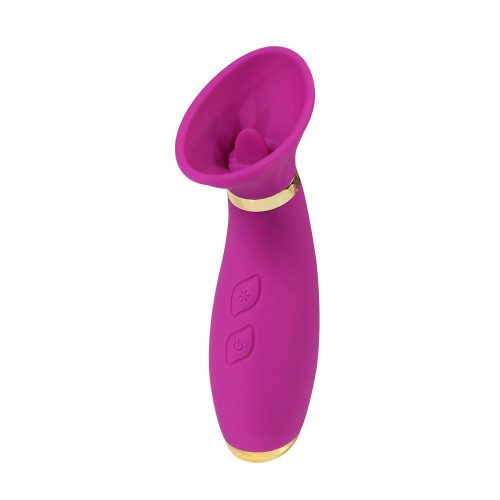 Tentações Chupando Língua Lamber Vibrador Adulto Luxo