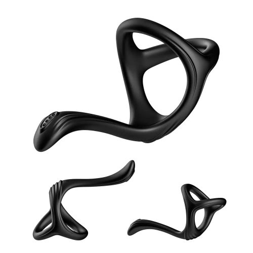 O 3 em 1 Sexret Pro Cock Ring Produto Completo Adulto Luxo