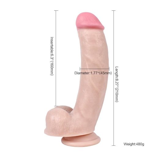 The Curve Dildo (21cm x 4.7cm) Adult Luxury