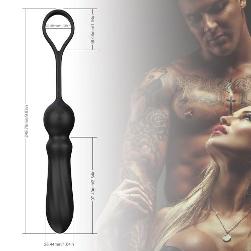 Unisex Magic Vibe 5 em 1 Vibrando Anal Sex Toy Adulto Luxo