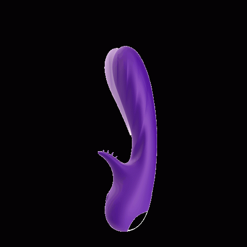 Vibrador de Clitóris Silencioso Secret Lover™ (roxo) Luxo Adulto