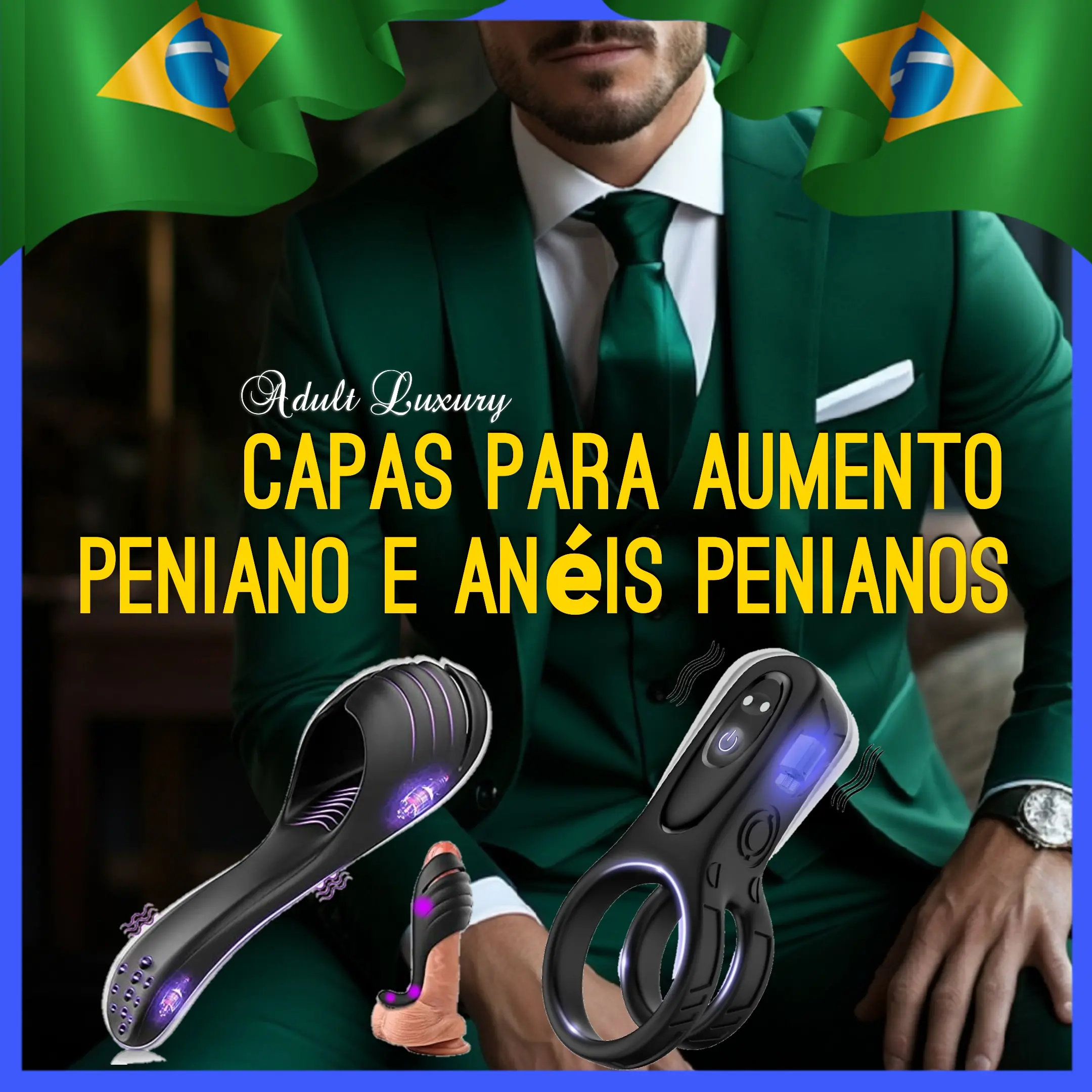 Capas para Aumento Peniano e Anéis Penianos