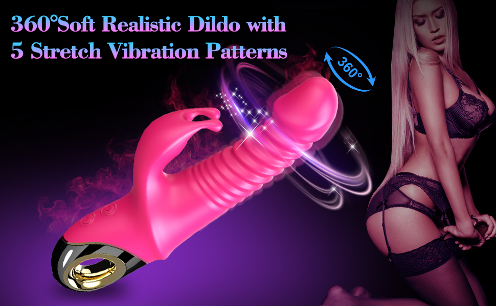 Realistic DIldo Rabbit Vibrator